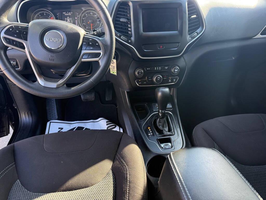 used 2019 Jeep Cherokee car, priced at $10,988