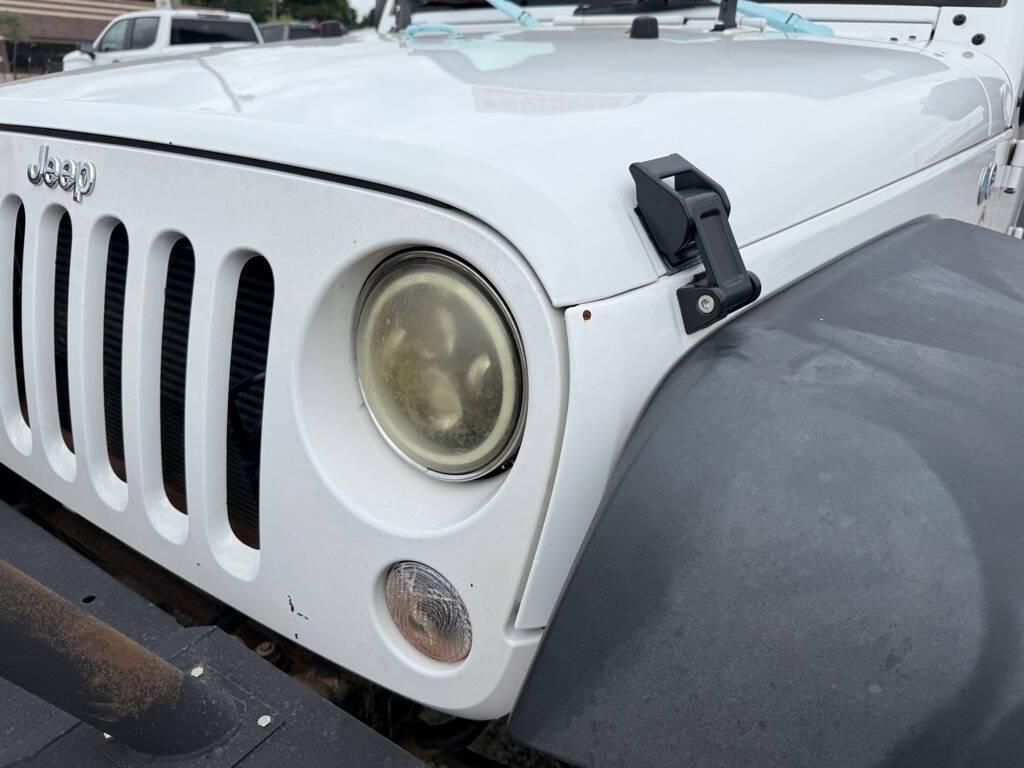 used 2018 Jeep Wrangler JK Unlimited car, priced at $17,397