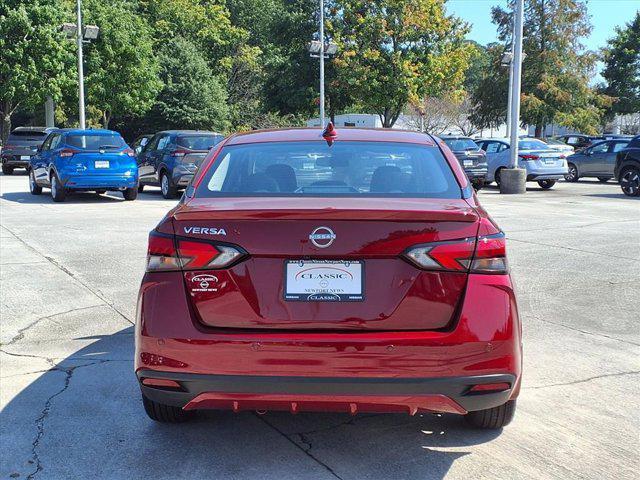 new 2025 Nissan Versa car, priced at $20,152