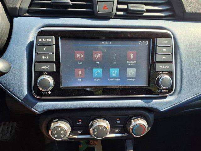 new 2025 Nissan Versa car, priced at $20,152