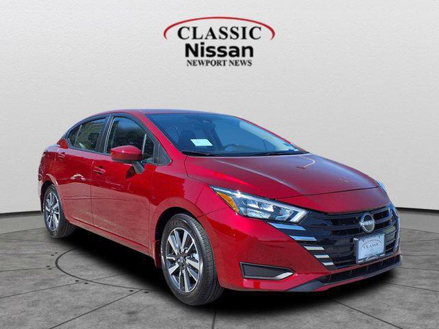 new 2025 Nissan Versa car, priced at $20,152
