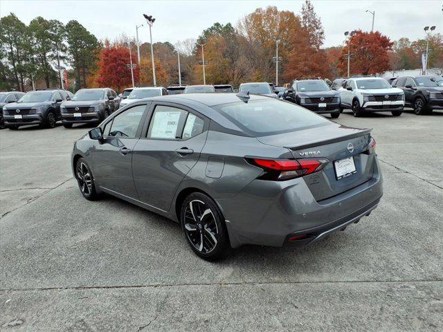 new 2025 Nissan Versa car, priced at $20,287