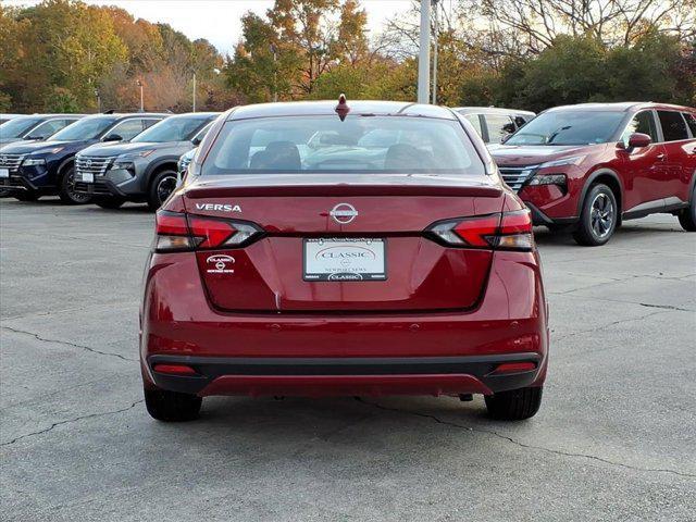 new 2025 Nissan Versa car, priced at $20,152