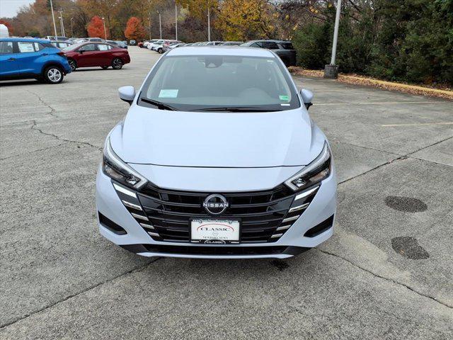 new 2025 Nissan Versa car, priced at $20,076