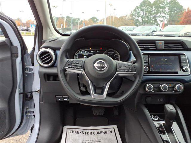 new 2025 Nissan Versa car, priced at $20,076