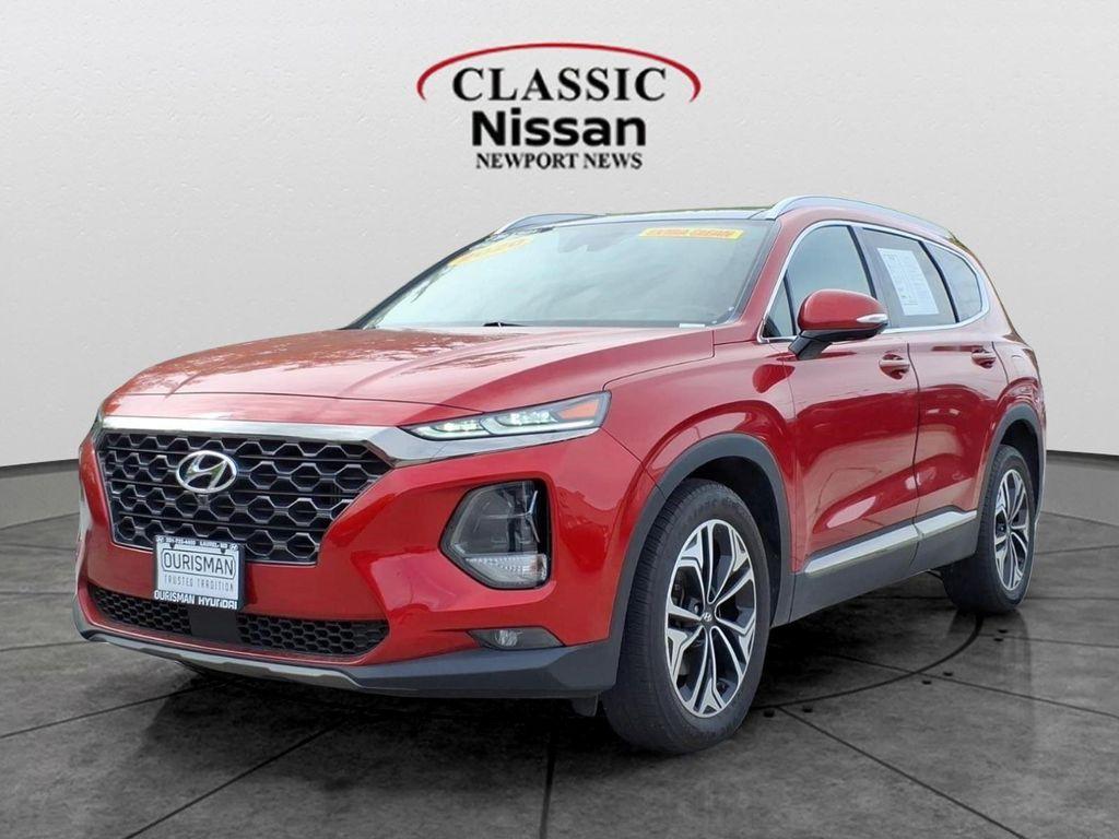 used 2020 Hyundai Santa Fe car, priced at $20,130