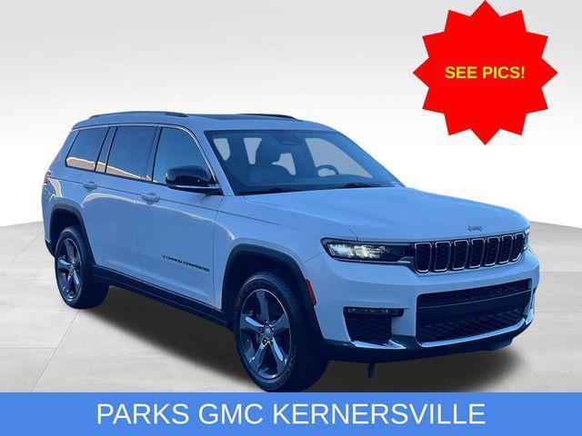 used 2021 Jeep Grand Cherokee L car, priced at $25,500