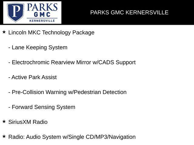 used 2019 Lincoln MKC car, priced at $17,000