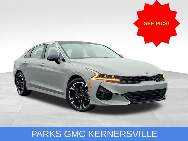 used 2021 Kia K5 car, priced at $18,000