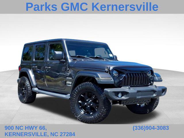 used 2018 Jeep Wrangler Unlimited car, priced at $23,500