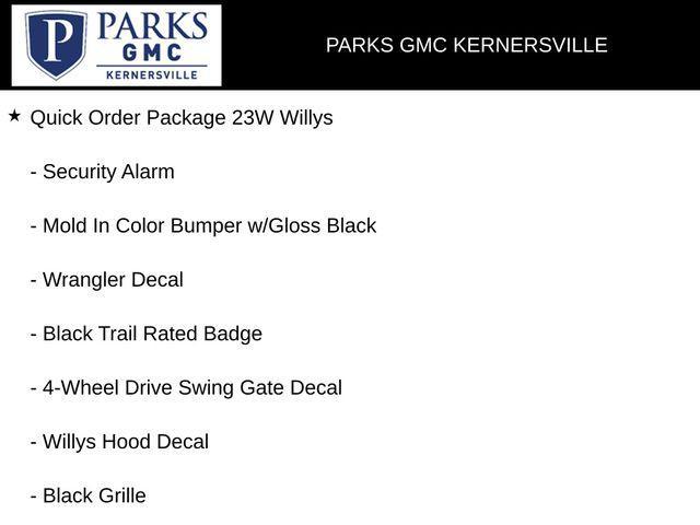 used 2021 Jeep Wrangler car, priced at $24,000