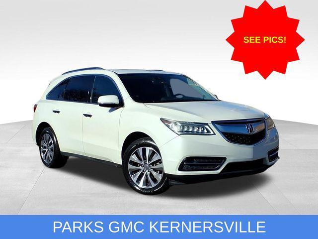 used 2016 Acura MDX car, priced at $13,000