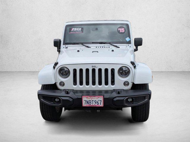 used 2015 Jeep Wrangler Unlimited car, priced at $15,561
