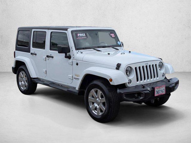 used 2015 Jeep Wrangler Unlimited car, priced at $15,561