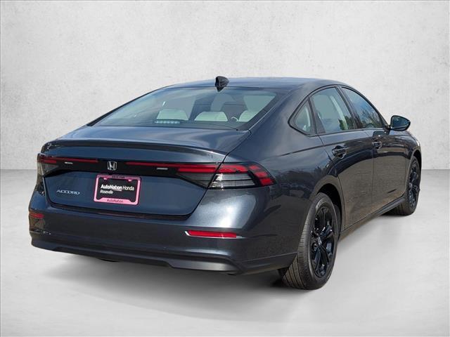 new 2025 Honda Accord car, priced at $31,755