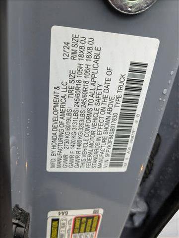 used 2025 Honda Ridgeline car, priced at $40,990