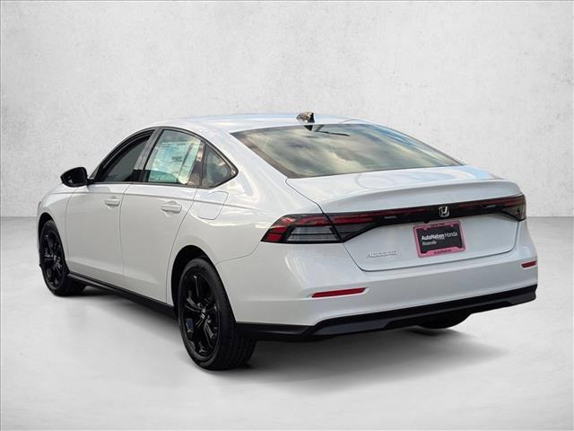 new 2025 Honda Accord car, priced at $32,210