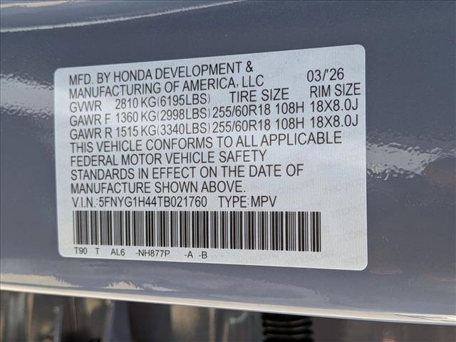new 2026 Honda Pilot car, priced at $48,755