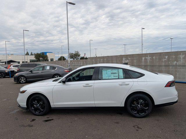 new 2025 Honda Accord car, priced at $32,210
