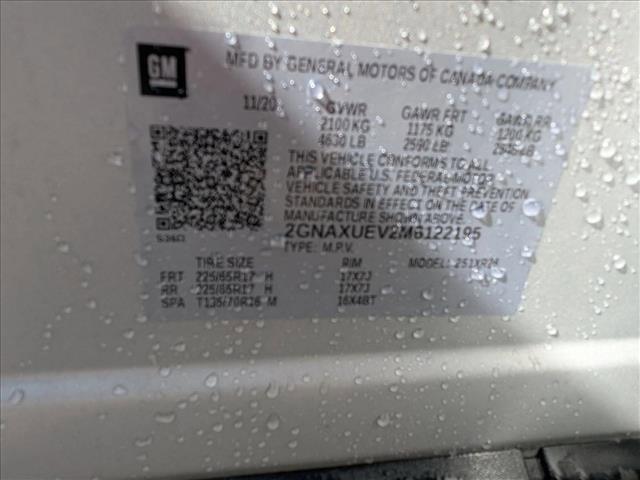 used 2021 Chevrolet Equinox car, priced at $17,642