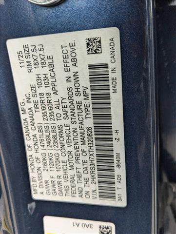 new 2026 Honda CR-V car, priced at $36,850