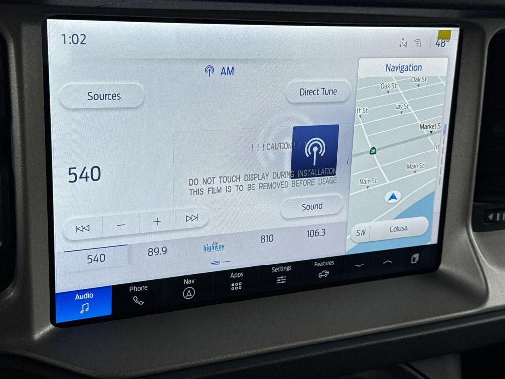 new 2025 Ford Bronco car, priced at $57,495