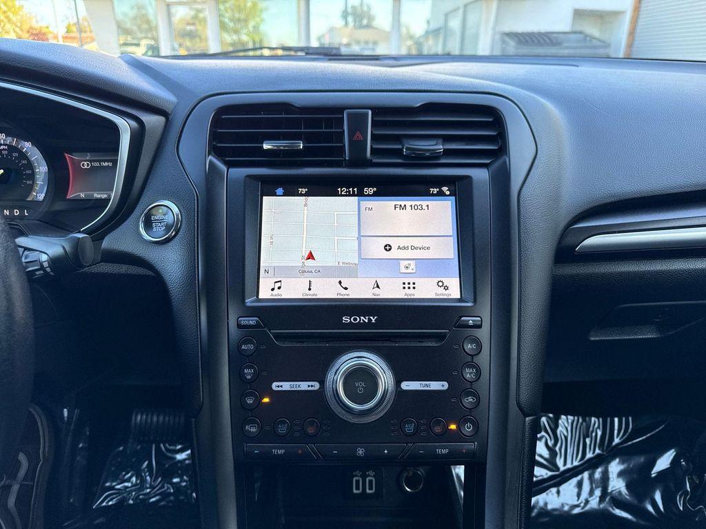 used 2019 Ford Fusion Energi car, priced at $12,500