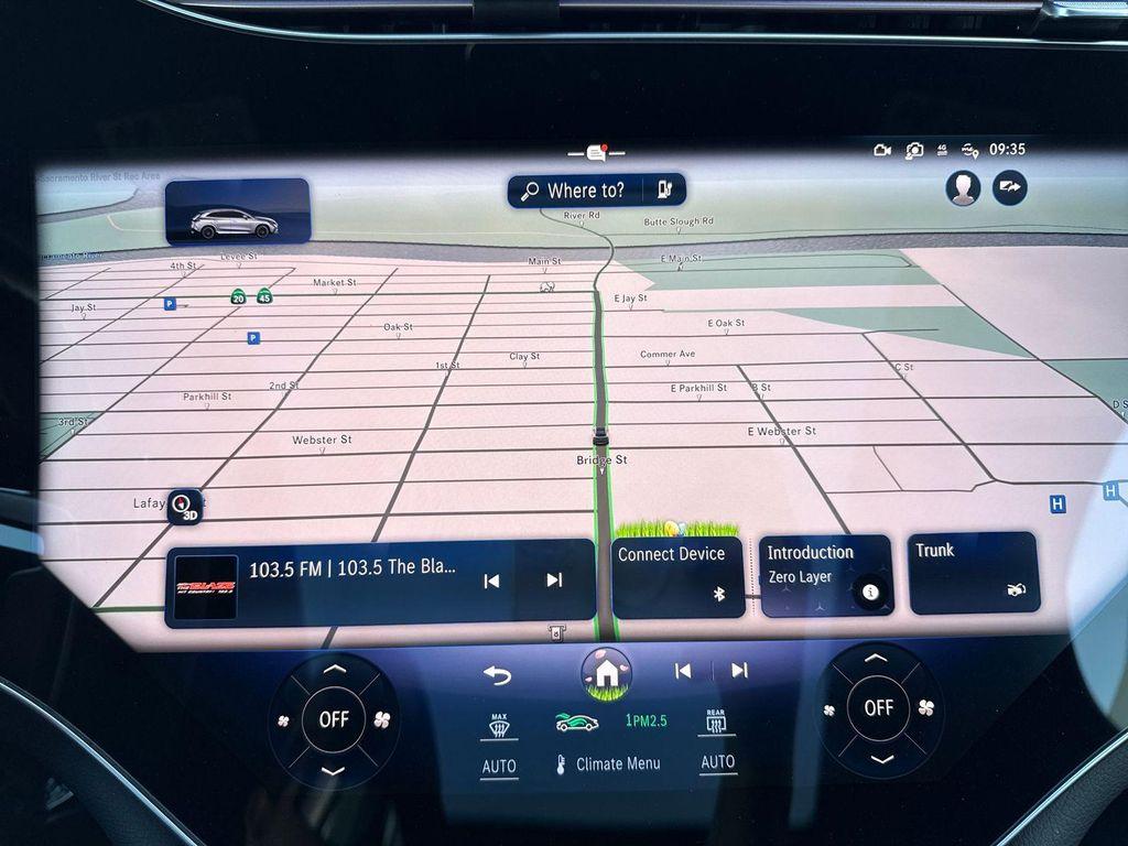 used 2024 Mercedes-Benz AMG EQE car, priced at $55,000