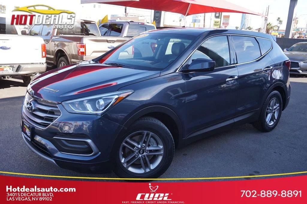 used 2018 Hyundai Santa Fe Sport car, priced at $9,998