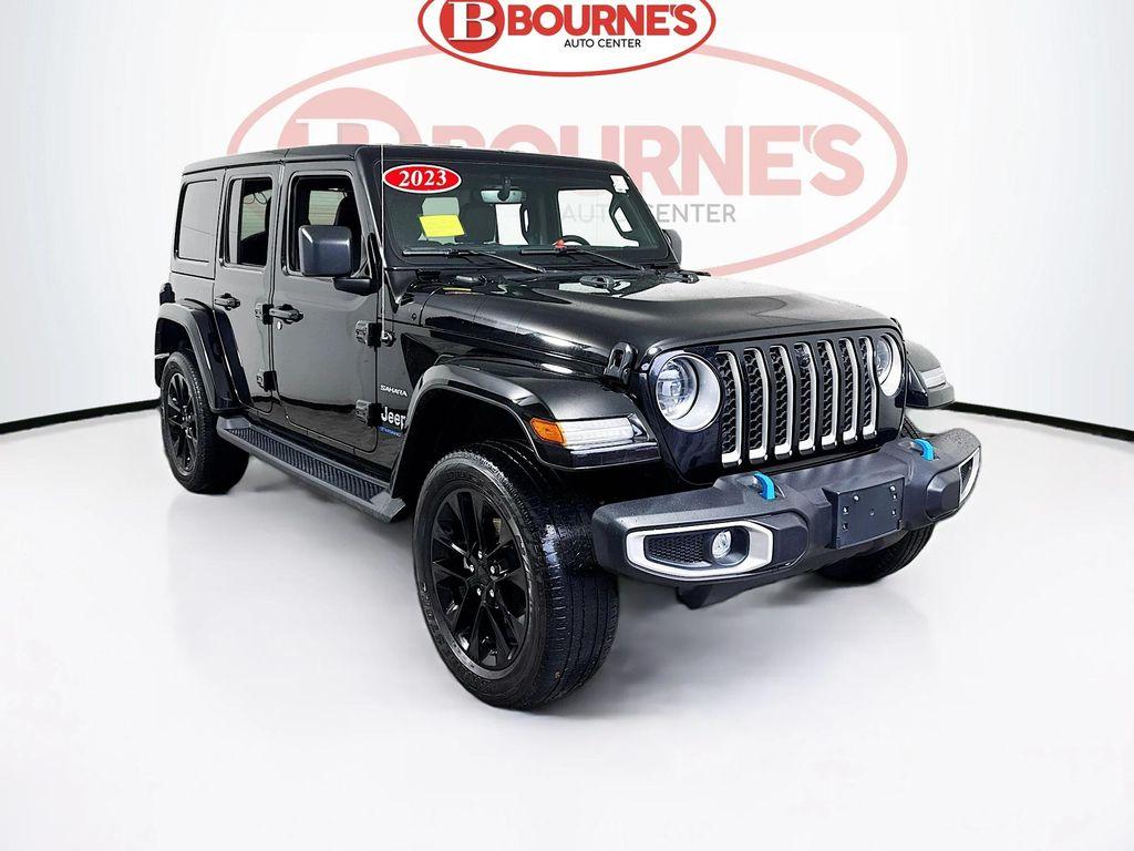 used 2023 Jeep Wrangler 4xe car, priced at $27,990