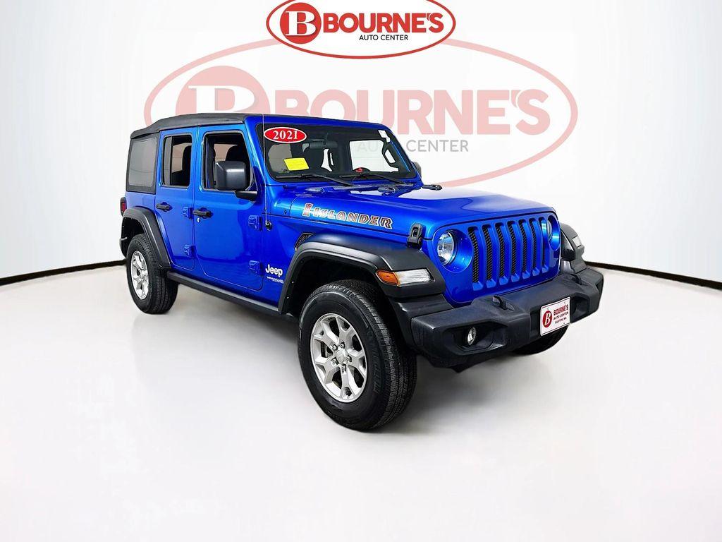 used 2021 Jeep Wrangler Unlimited car, priced at $28,990