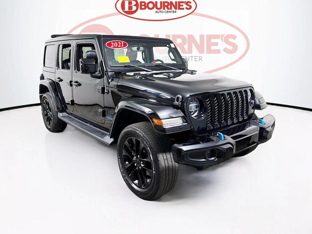 used 2021 Jeep Wrangler Unlimited 4xe car, priced at $27,790