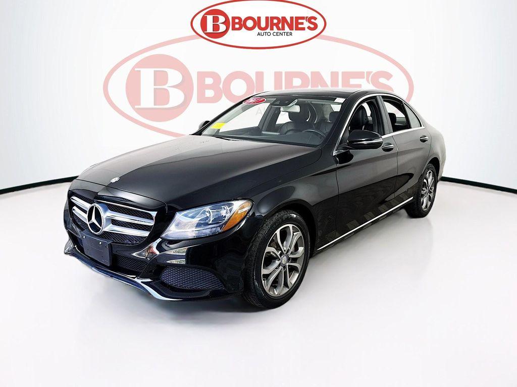 used 2017 Mercedes-Benz C-Class car, priced at $15,990