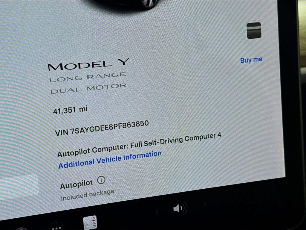 used 2023 Tesla Model Y car, priced at $28,990