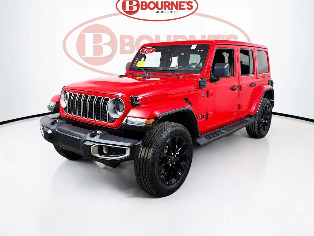 used 2025 Jeep Wrangler 4xe car, priced at $33,990
