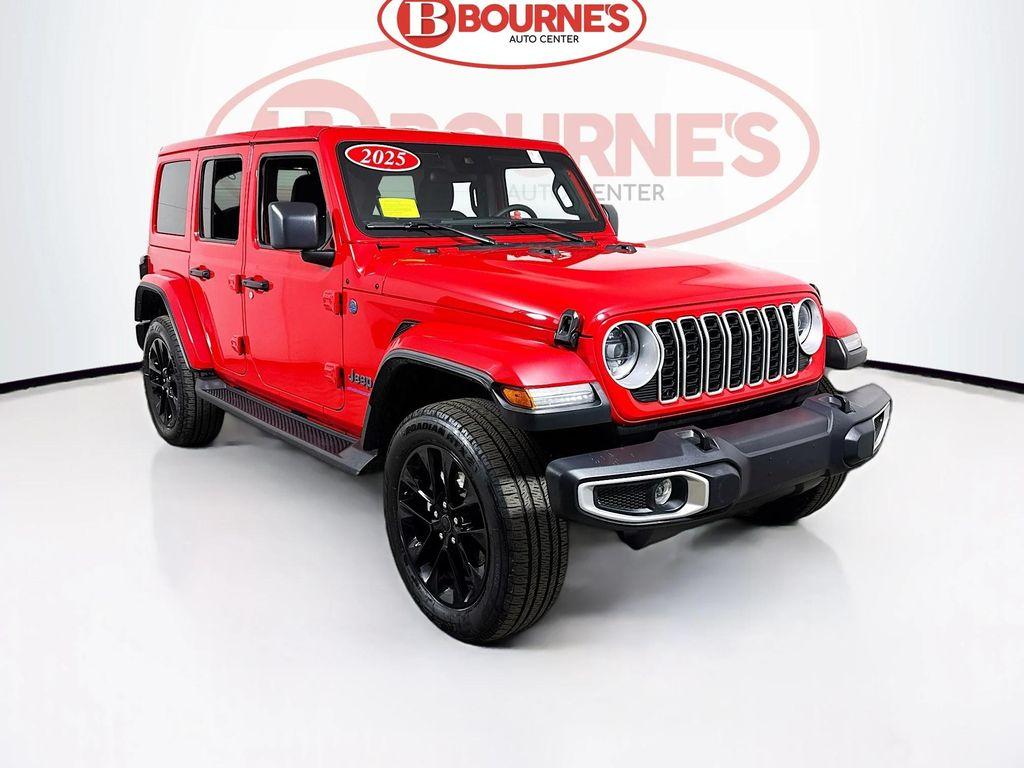 used 2025 Jeep Wrangler 4xe car, priced at $33,990