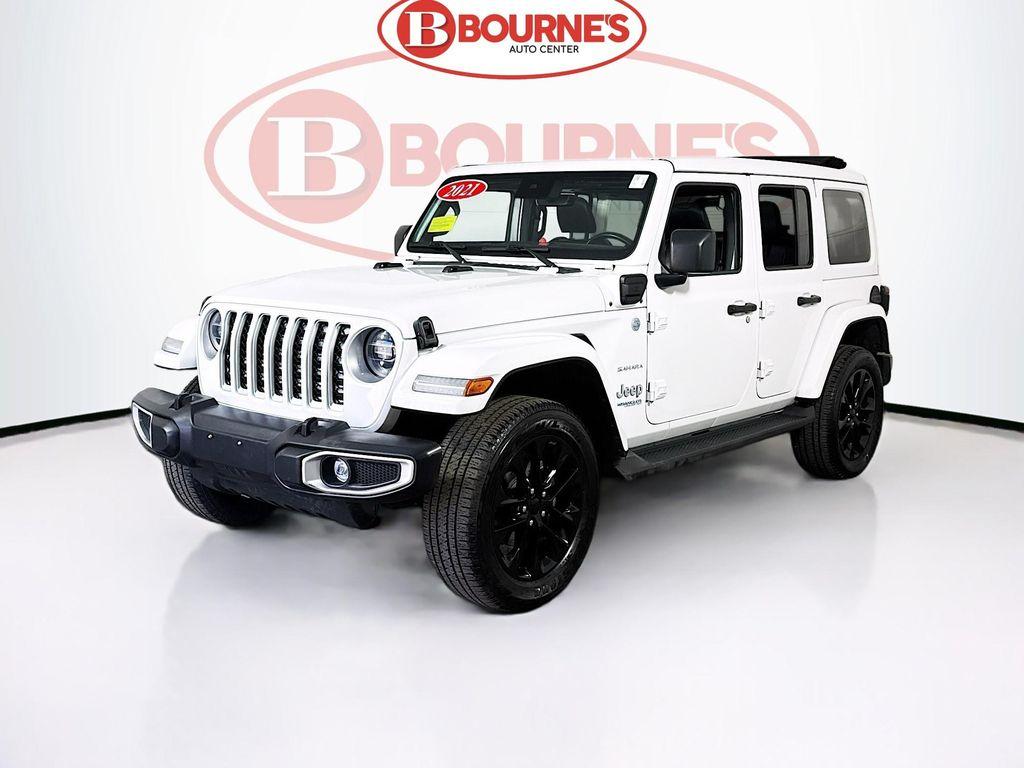 used 2021 Jeep Wrangler Unlimited 4xe car, priced at $27,290