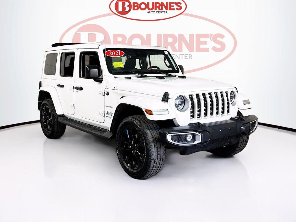 used 2021 Jeep Wrangler Unlimited 4xe car, priced at $27,290