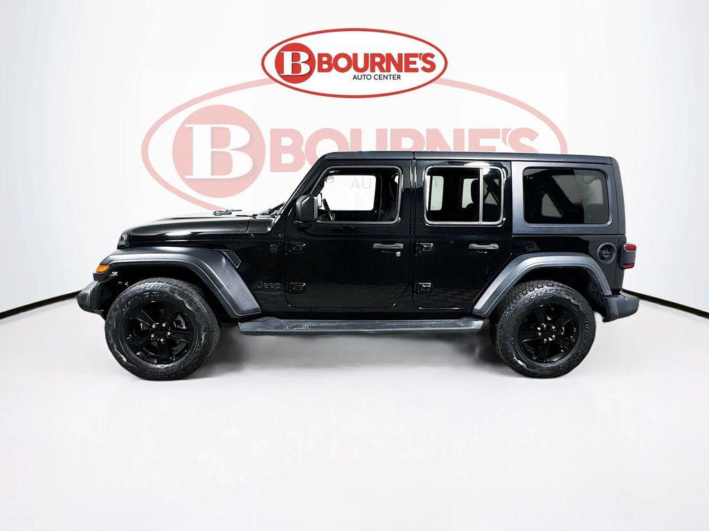 used 2021 Jeep Wrangler Unlimited car, priced at $26,690