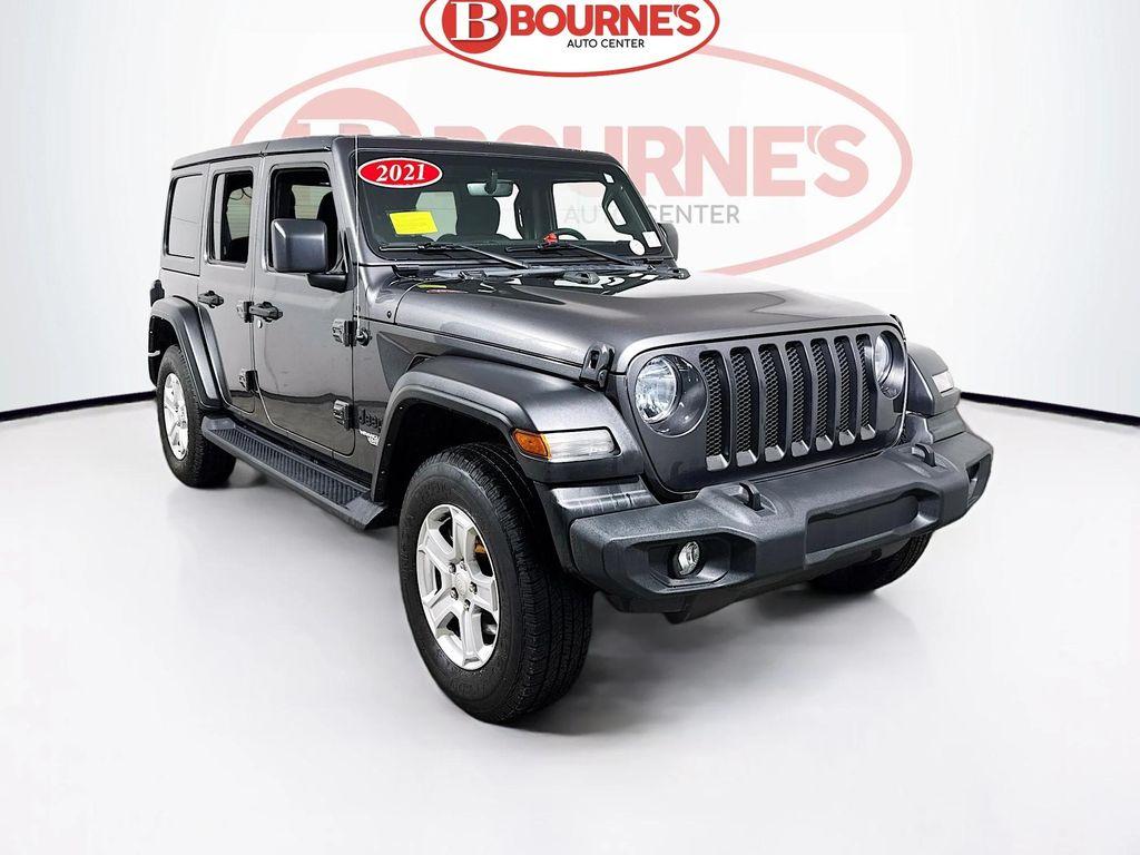 used 2021 Jeep Wrangler Unlimited car, priced at $26,990