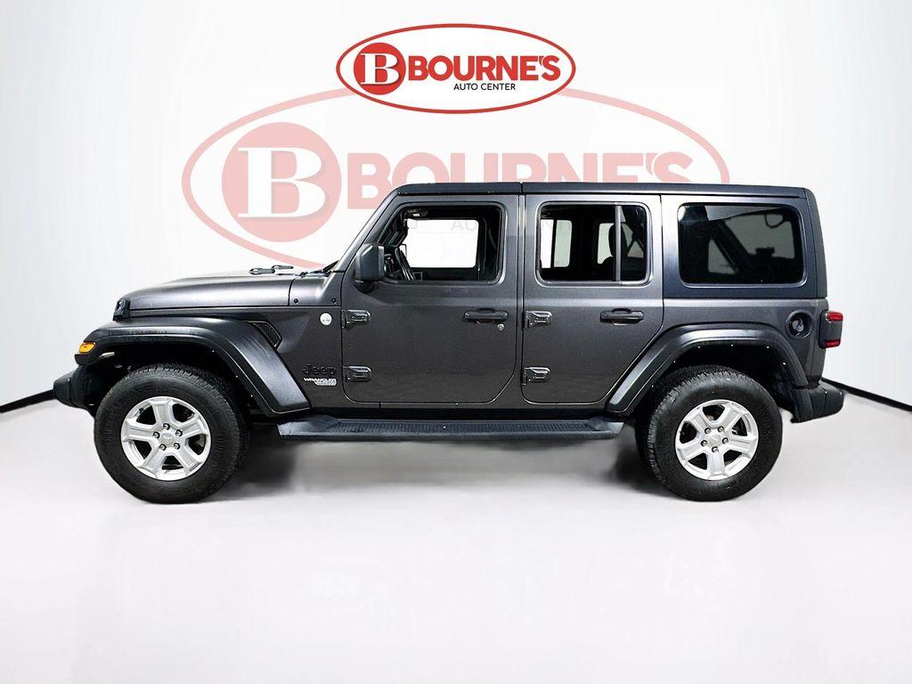 used 2021 Jeep Wrangler Unlimited car, priced at $26,990