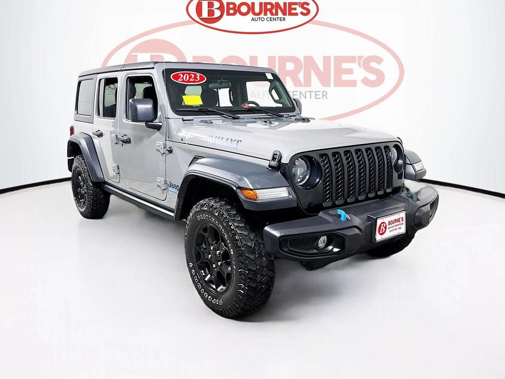 used 2023 Jeep Wrangler 4xe car, priced at $27,990