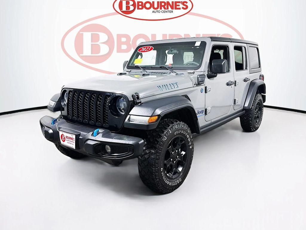 used 2023 Jeep Wrangler 4xe car, priced at $27,990