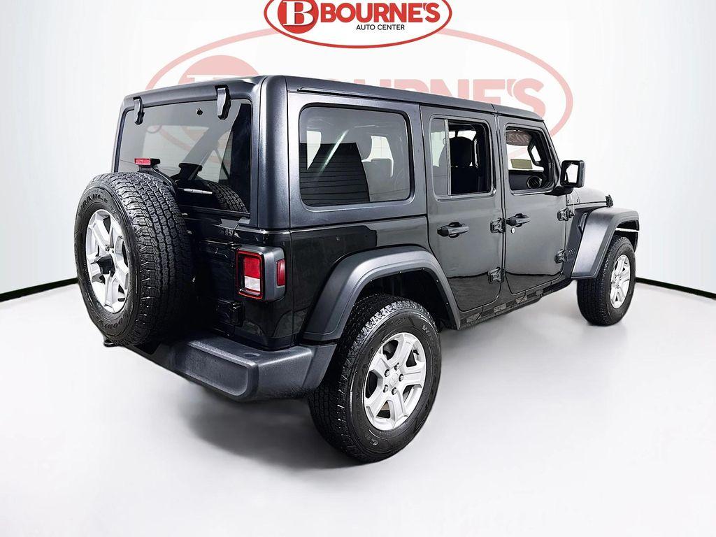 used 2022 Jeep Wrangler Unlimited car, priced at $20,490