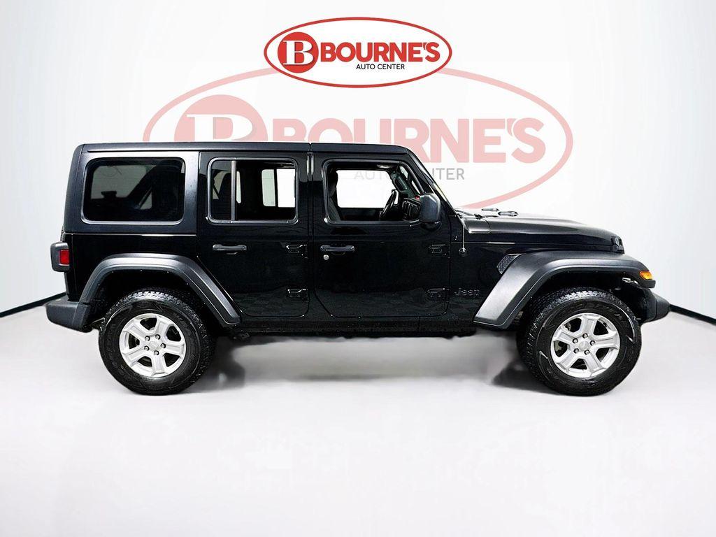 used 2022 Jeep Wrangler Unlimited car, priced at $20,490
