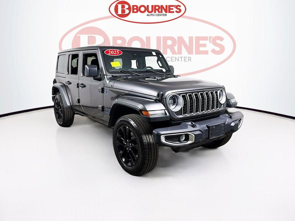 used 2025 Jeep Wrangler 4xe car, priced at $31,990