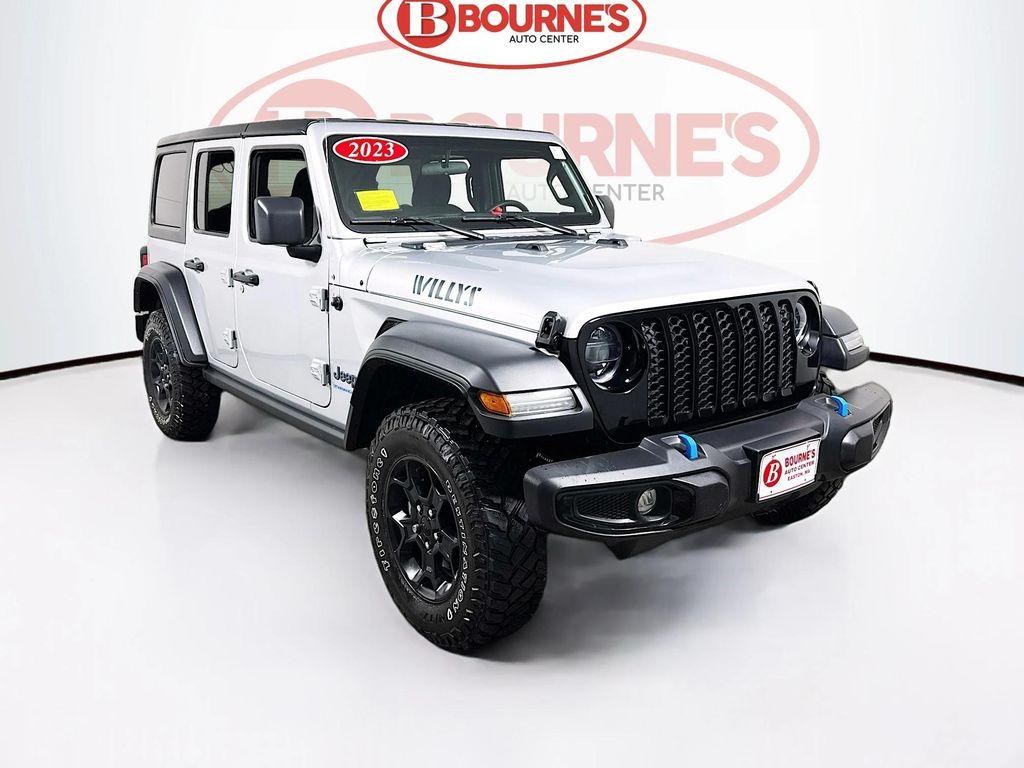 used 2023 Jeep Wrangler 4xe car, priced at $27,590