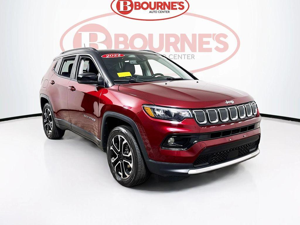 used 2022 Jeep Compass car, priced at $21,490