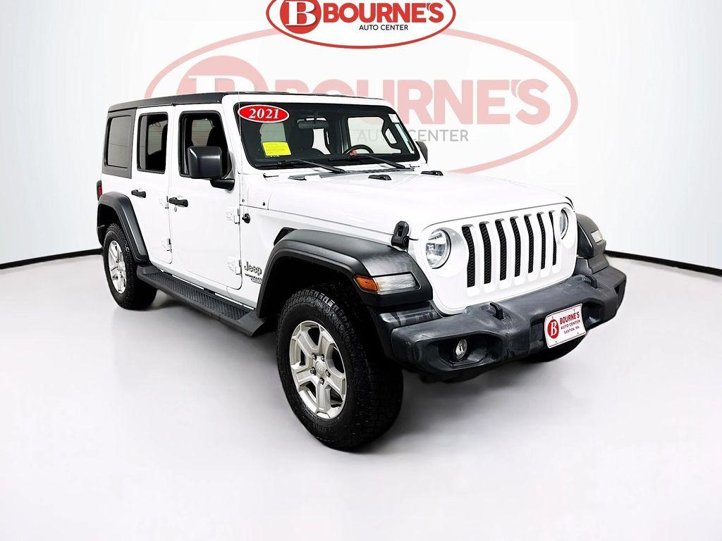 used 2021 Jeep Wrangler Unlimited car, priced at $23,490