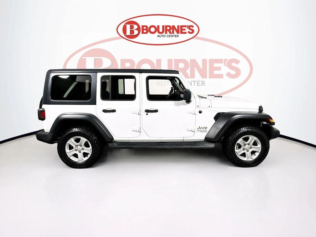 used 2021 Jeep Wrangler Unlimited car, priced at $23,490